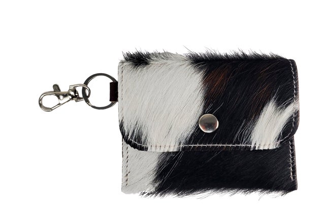 Buy Wholesale China Al963 Ladies Cowhide Coin Purse Luxury Keychain Chain  Key Custom Leather Credit Card Holder Wallet & Card Holder at USD 3.8