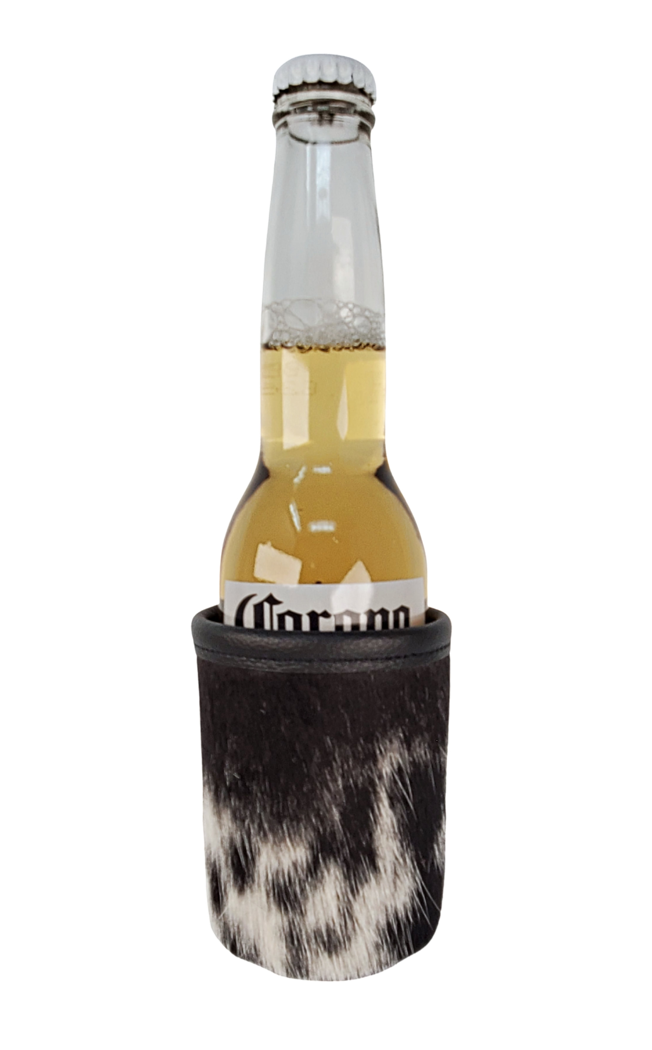 Cowhide Tall Boy Leather Beer Holder, 16 Oz Drinks, Cowhide Leather Bottle  Insulator, Beer Can Drink Gift, Tall Boy Coolie, Tall Boy Huggie 